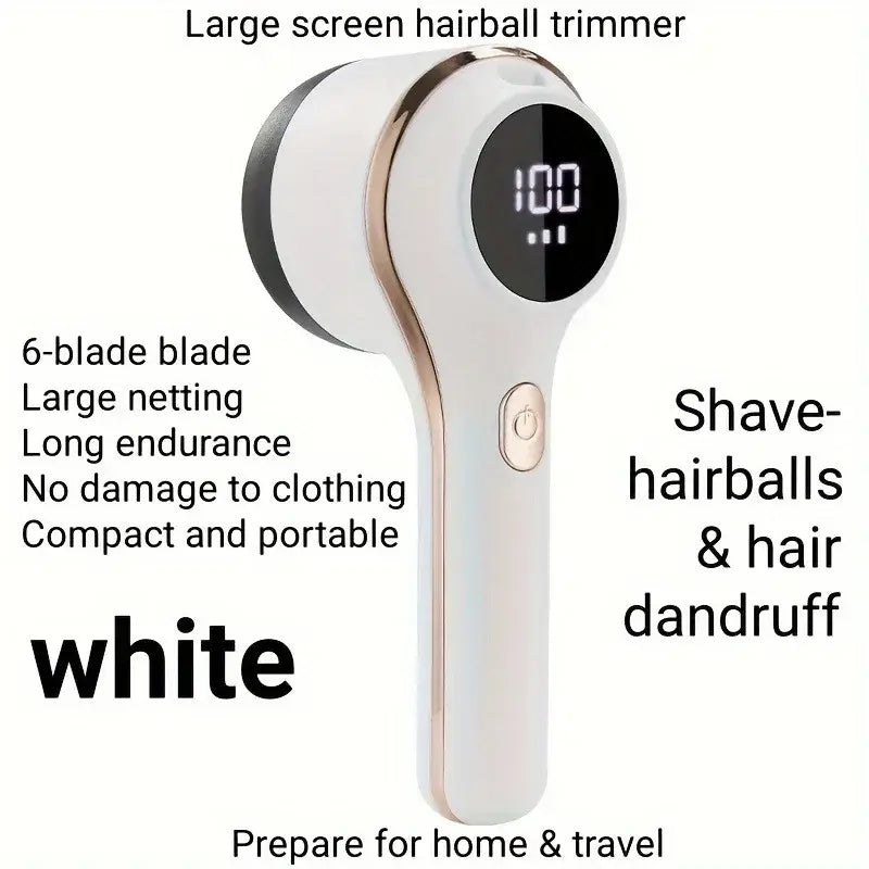 Dissolvant de peluches pour vêtements – Électrique portable et rechargeable-3 couleurs