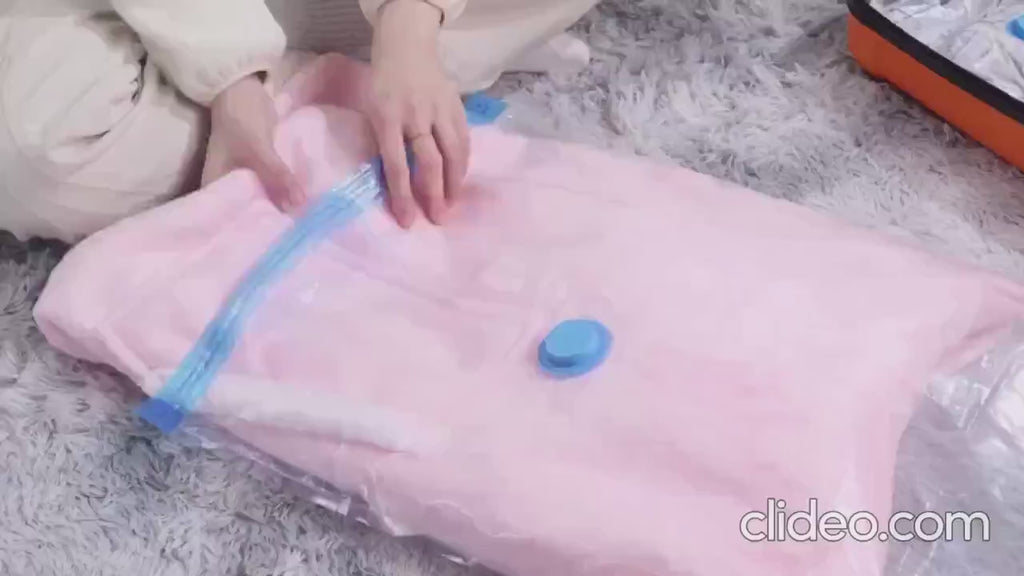 Vacuum Storage Bags avec Pompe Électrique – Sacs de Compression Étanches pour Rangement