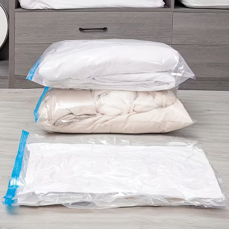 Vacuum Storage Bags avec Pompe Électrique – Sacs de Compression Étanches pour Rangement
